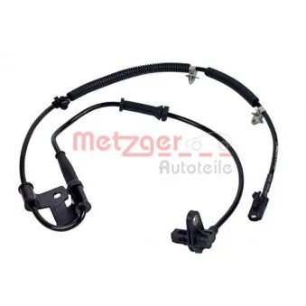 Capteur, vitesse de roue METZGER 0900742