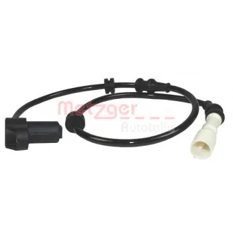 Capteur, vitesse de roue METZGER 0900746