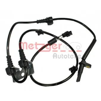 Capteur, vitesse de roue METZGER 0900753