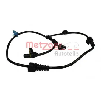 Capteur, vitesse de roue METZGER 0900755