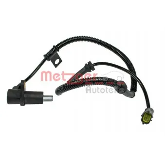 Capteur, vitesse de roue METZGER 0900758