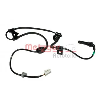 Capteur, vitesse de roue METZGER 0900759