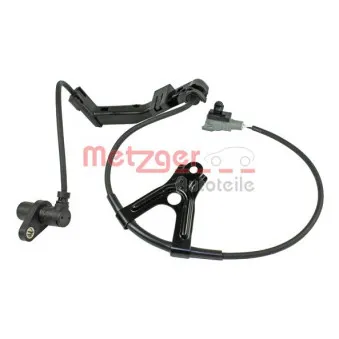 Capteur, vitesse de roue avant gauche METZGER 0900771
