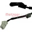 Capteur, vitesse de roue METZGER 0900774 - Visuel 2