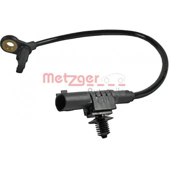 Capteur, vitesse de roue METZGER 0900775