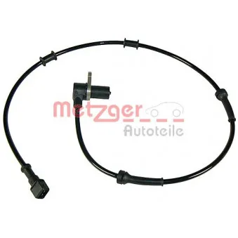 Capteur, vitesse de roue METZGER 0900785