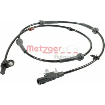 Capteur, vitesse de roue METZGER 0900788
