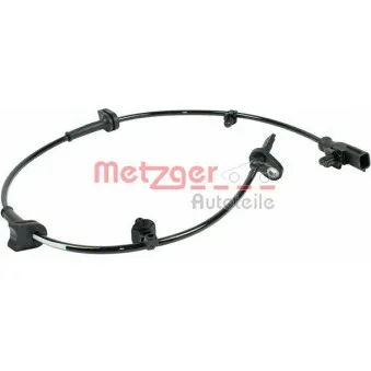 Capteur, vitesse de roue METZGER 0900793