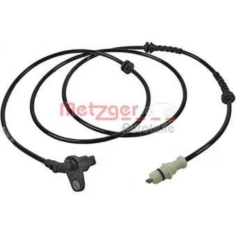 Capteur, vitesse de roue arrière droit METZGER 0900797