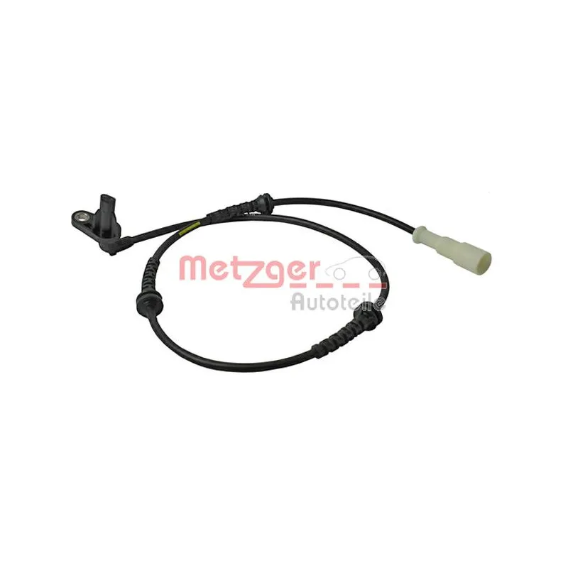 Capteur, vitesse de roue arrière gauche METZGER 0900798