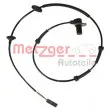 Capteur, vitesse de roue METZGER 0900805 - Visuel 1