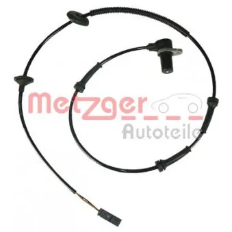 Capteur, vitesse de roue METZGER 0900805