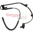 Capteur, vitesse de roue METZGER 0900811 - Visuel 1