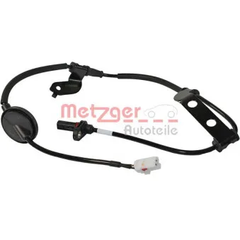 Capteur, vitesse de roue arrière gauche METZGER 0900812