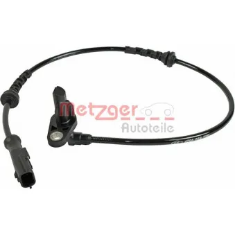 Capteur, vitesse de roue METZGER 0900817