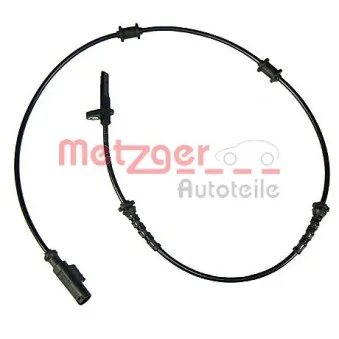Capteur, vitesse de roue METZGER 0900824