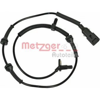 Capteur, vitesse de roue METZGER 0900832