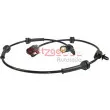 Capteur, vitesse de roue METZGER 0900833 - Visuel 1