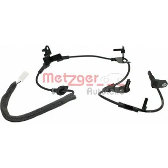 Capteur, vitesse de roue arrière gauche METZGER 0900834