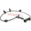 Capteur, vitesse de roue METZGER 0900836 - Visuel 1
