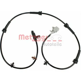 Capteur, vitesse de roue METZGER 0900839
