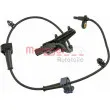Capteur, vitesse de roue METZGER 0900843 - Visuel 1