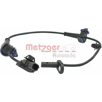 Capteur, vitesse de roue METZGER 0900844