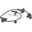 Capteur, vitesse de roue METZGER 0900845 - Visuel 1