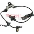Capteur, vitesse de roue METZGER 0900849 - Visuel 1