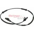 Capteur, vitesse de roue METZGER 0900855 - Visuel 1