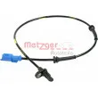 Capteur, vitesse de roue METZGER 0900856 - Visuel 1