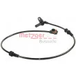 Capteur, vitesse de roue METZGER 0900858 - Visuel 1
