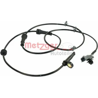 Capteur, vitesse de roue METZGER 0900867