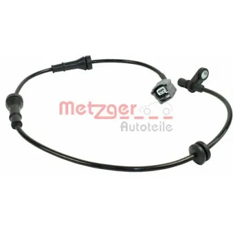 Capteur, vitesse de roue arrière droit METZGER 0900869