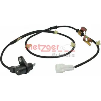 Capteur, vitesse de roue arrière gauche METZGER 0900872