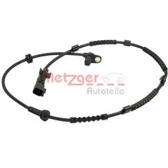Capteur, vitesse de roue avant droit METZGER 0900875