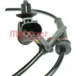 Capteur, vitesse de roue METZGER 0900887 - Visuel 2