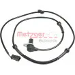 Capteur, vitesse de roue METZGER 0900889 - Visuel 1