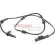 Capteur, vitesse de roue METZGER 0900894 - Visuel 1