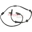 Capteur, vitesse de roue METZGER 0900897 - Visuel 1