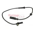Capteur, vitesse de roue METZGER 0900898 - Visuel 1