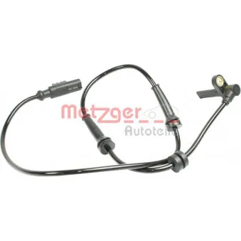 Capteur, vitesse de roue METZGER