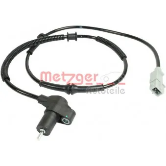Capteur, vitesse de roue METZGER 0900902