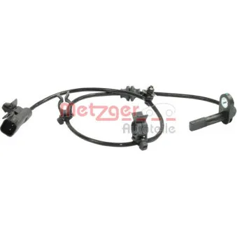 Capteur, vitesse de roue METZGER 0900908