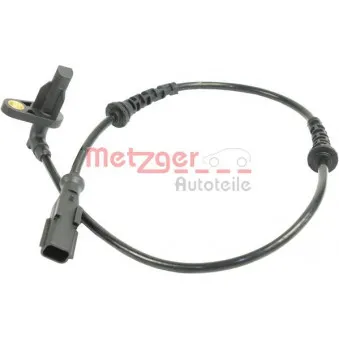 Capteur, vitesse de roue METZGER