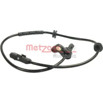 Capteur, vitesse de roue arrière gauche METZGER 0900913
