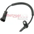 Capteur, vitesse de roue METZGER 0900915 - Visuel 1