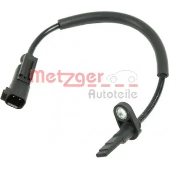Capteur, vitesse de roue METZGER 0900915