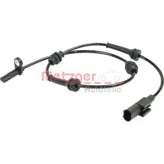 Capteur, vitesse de roue METZGER 0900921