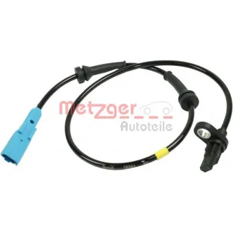 Capteur, vitesse de roue METZGER 0900922